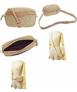 COACH  F73953 Light Khaki Beechwood Signature C Jacquard Convertible Bel... - $150.85 CAD