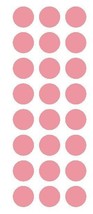 PINK 1&quot; Round Stickers Color Code Inventory Label Dot Stickers Package S... - $1.49+