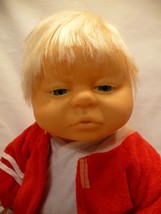 Uneeda Newborn Baby Boy Doll 20&quot; vinyl MCMLXXXVI - £17.13 GBP