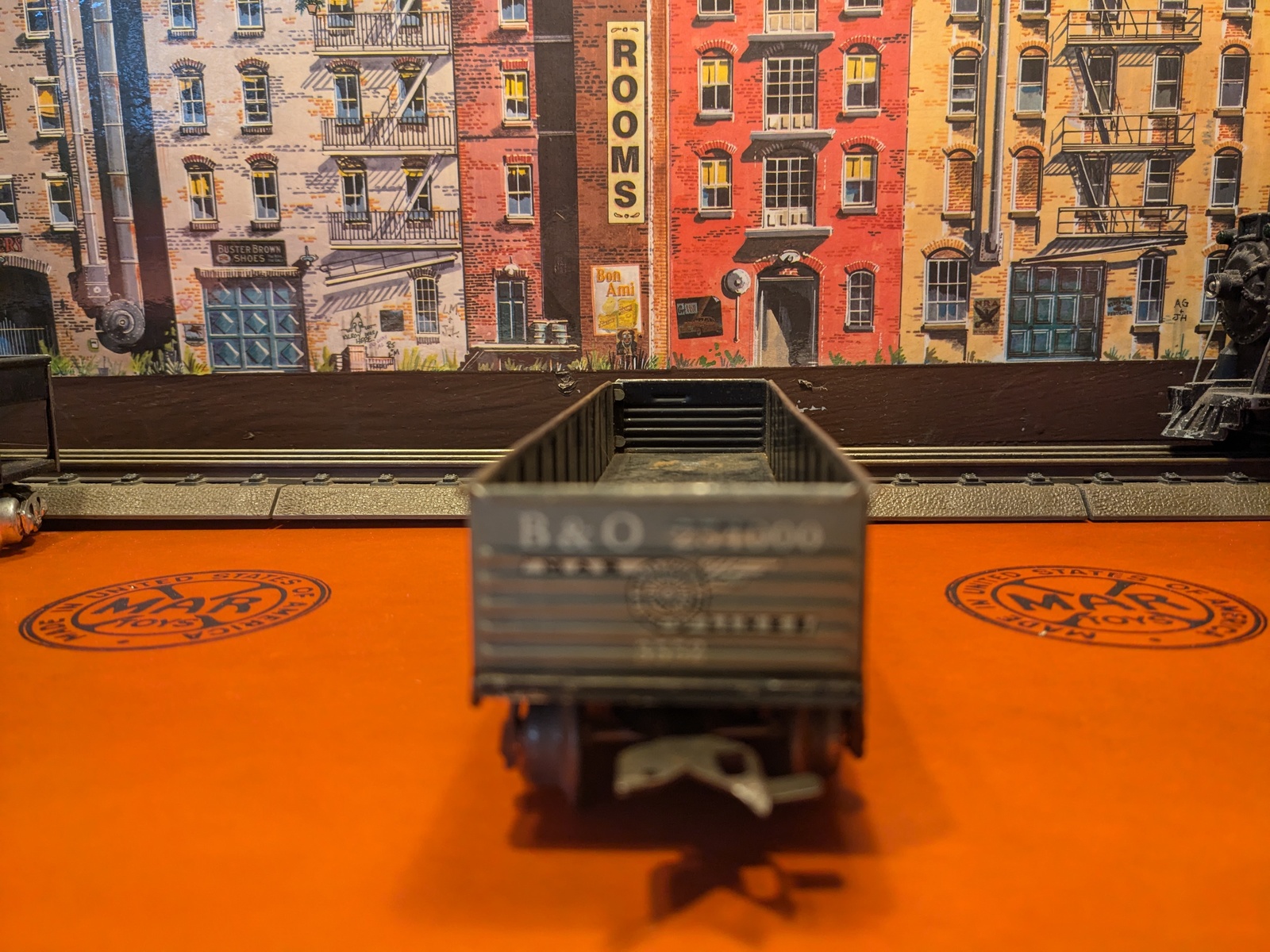 Marx Trains Used  # 254000/3552  3/16 Scale Car  Metal  B & O Baltimore &  Item image 5