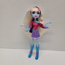 Monster High Doll - Abbey Bominable Music Festival With Outfit, Shoes, Earrings - $23.75
