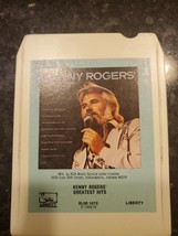 Vintage 8-TRACK TAPE - Kenny Rogers - Greatest Hits - 8LOO 1072 Liberty - £11.34 GBP