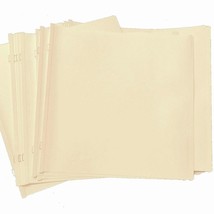 Creative Memories 12x12 old style 11.5x12 White Pages, buy only what you... - $2.39