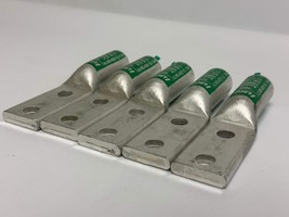 5 PK Ilsco (ALND-400-12-134) 1 3/4&quot; Double Hole No Window Compression Co... - $43.95