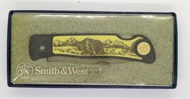 Smith &amp; Wesson Bear Scrimshaw First Run Production Folding Pocket Knife ... - $28.15 CAD