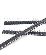 9pcs 1x40P 2.54mm Round Hole Male Tin Female Pin Header Single Row 0.1&quot; - $8.08 CAD