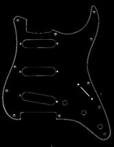 Fender Pickguard, Stratocaster S/S/S, 11-Hole Mount, B/W/B, 3-Ply - £23.46 GBP