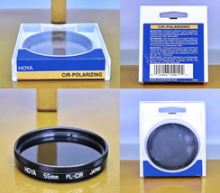 Hoya PL-CIR 55mm Circularizing Polarizer Filter - $16.88