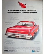 CHRYSLER - 300 2-Door Hardtop - 1964 Vintage Print Ad - $15.66 CAD