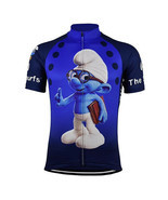 THE SMURFS Cycling Jersey Shirt Retro Bike Ropa Ciclismo MTB Maillot - £23.17 GBP - £23.97 GBP