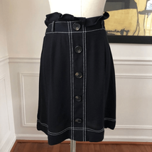 Love, Fire Black Paperbag Skirt Black NWT S - $14.40