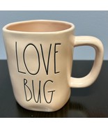 Rae Dunn By Magenta Artisan Love Bug Pink Ceramic Coffee Mug Valentines Day 4.8" - $7.92
