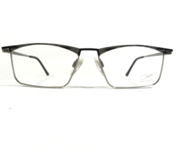 Cazal MOD.791 COL.914 Eyeglasses Frames Black Grey Silver Rectangular 53-15-140 - £154.44 GBP