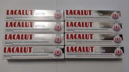 8x Lacalut White Toothpaste 75ml | Whitening | Teeth Whitening | Dental Care - $88.15
