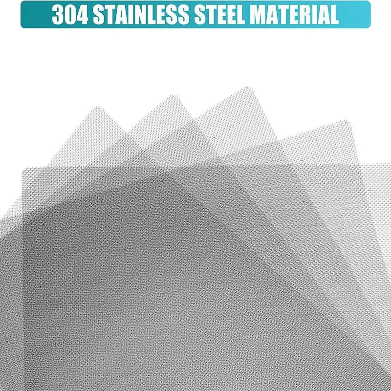 Reinforcing Stainless Steel Mesh Anti Rust Bumper Repair Net 50 Mesh - £10.69 GBP