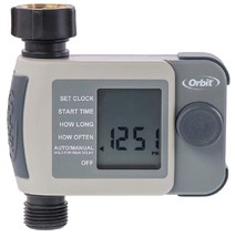 Orbit 58952 1-Outle Programmable Sprinkler Hose Faucet Timer, Gray - £61.87 GBP