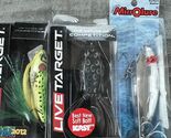 3 pack deal LIVETARGET Lures Frog Hollow Body FGp65t512 - FGh45t503-LS10mrs - $25.71