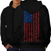 America Flag Grenade USA Sweatshirt Hoody  Men Hoodie Back - £16.75 GBP