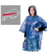 BUFFALO BILLS ADULT RAIN PONCHO NEW &amp; OFFICIALLY LICENSED - £7.60 GBP