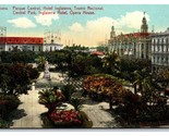 Central Park and Opera House Havana Cuba UNP DB Postcard B19 - £3.11 GBP