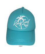Roxy Surf Womans Coral Palm Tree Mesh Trucker Snapback Hat Cap Baseball ... - $19.81 CAD