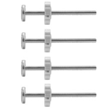 4 Pack M8 8mm Baby Gate Threaded Spindle Rod Replacement Screw Bolts Kit... - £14.85 GBP