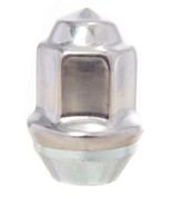 ONE NEW Ford Mustang Factory OEM Polished Stainless Lug Nut 1/2&quot; Right T... - $178.95 MXN