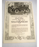 1926 Ad Willys-Knight Automobile Ad Featuring the New &quot;70&quot; Six - $13.77 CAD