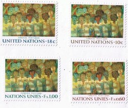 Stamps United Nations UN 1974 Candido Portinari - $1.97
