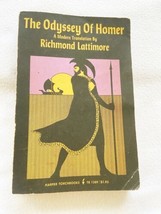 The Odyssey Of Homer A Modern Translation by Richmond Lattimore 1967 Harper PB - £7.98 GBP