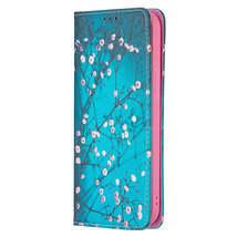 Anymob iPhone Case Flip Leather Small Flowers Magnetic Card slot Wallet Cover - £23.10 GBP