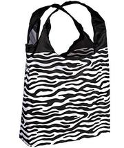 O-WITZ Reusable Shopping Bag, Ripstop, Folds into pouch, Animal Vibe Zebra - $6.98