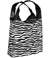 O-WITZ Reusable Shopping Bag, Ripstop, Folds into pouch, Animal Vibe Zebra - £5.57 GBP