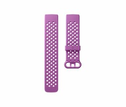 Fitbit Charge 3 Accessory Band, Official Fitbit Product, Sport, Black, S... - £7.29 GBP