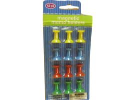 Magnetic Refrigerator Memo Holders 12 Pack - $11.49