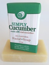 Simply Cucumber Conditioning Soap ~ All Natural Handmade Soft &amp; Mild Bar - £6.29 GBP
