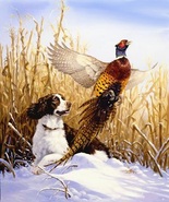  Spaniel On The Hunt Cross Stitch Pattern ***LOOK*** - $4.95
