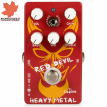 Caline CP-30 Red Devil Guitar Effect Modern Heavy Distortion Dual Pedal New - £30.51 GBP