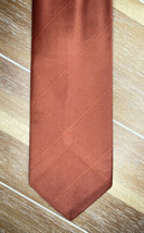 Vintage Pride of England Auards Nashua Orange Mens Necktie Import - $9.89