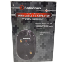 RadioShack Catalog (1500472) 1-In/1-Out Bidirectional 3GHz Cable TV Ampl... - $27.18