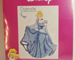 Janlynn Disney Cinderella 5&quot;x 7&quot; Counted Cross Stitch Picture Kit # 1134-40 - $9.85