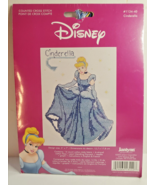 Janlynn Disney Cinderella 5&quot;x 7&quot; Counted Cross Stitch Picture Kit # 1134-40 - £7.75 GBP