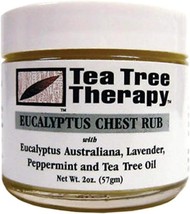 Tea Tree Therapy Eucalyptus Australian Chest Oil, Lavender Peppermint and Tea Tr - £18.66 GBP