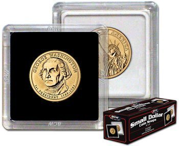 2x2 Coin Snap Holder Sacagawea/SBA/Presidential Dollars (26.5mm) by BCW