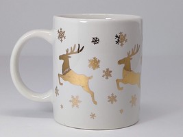 Studio Nova Mug GOLDEN CITY  White Gold Tea Cup Christmas Glassware Collection - $12.86+