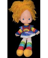 Vintage Rainbow Brite Plush Doll 1983 Rubber Face Yarn Hair 10in Hallmar... - €14,60 EUR