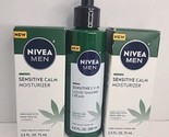 Nivea Men Sensitive Calm: Hemp Seed Oil Liquid Shaving Cream &amp; 2 Moistur... - $19.79