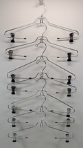 *X) Vintage Mixed Lot of 7 Metal Stackable Multi Tiered Pant Skirt Hangers - $368.88 MXN