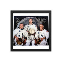 Apollo XI photo signed by Armstrong, Collins, &amp; Aldrin Reprint - £59.31 GBP+