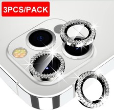 3Pcs Camera Case For iPhone 14 11 13 Pro Max 12 Pro 14 Plus Lens Protector Scree - £5.77 GBP